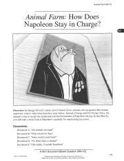 How Does Napoleon Stay In Charge In Animal Farm